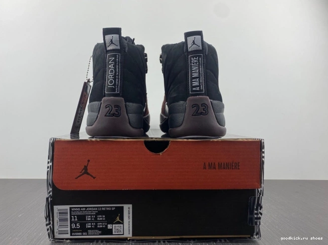 Retro 12 Maniere A Black Ma DV6989-001 Jordan 0801